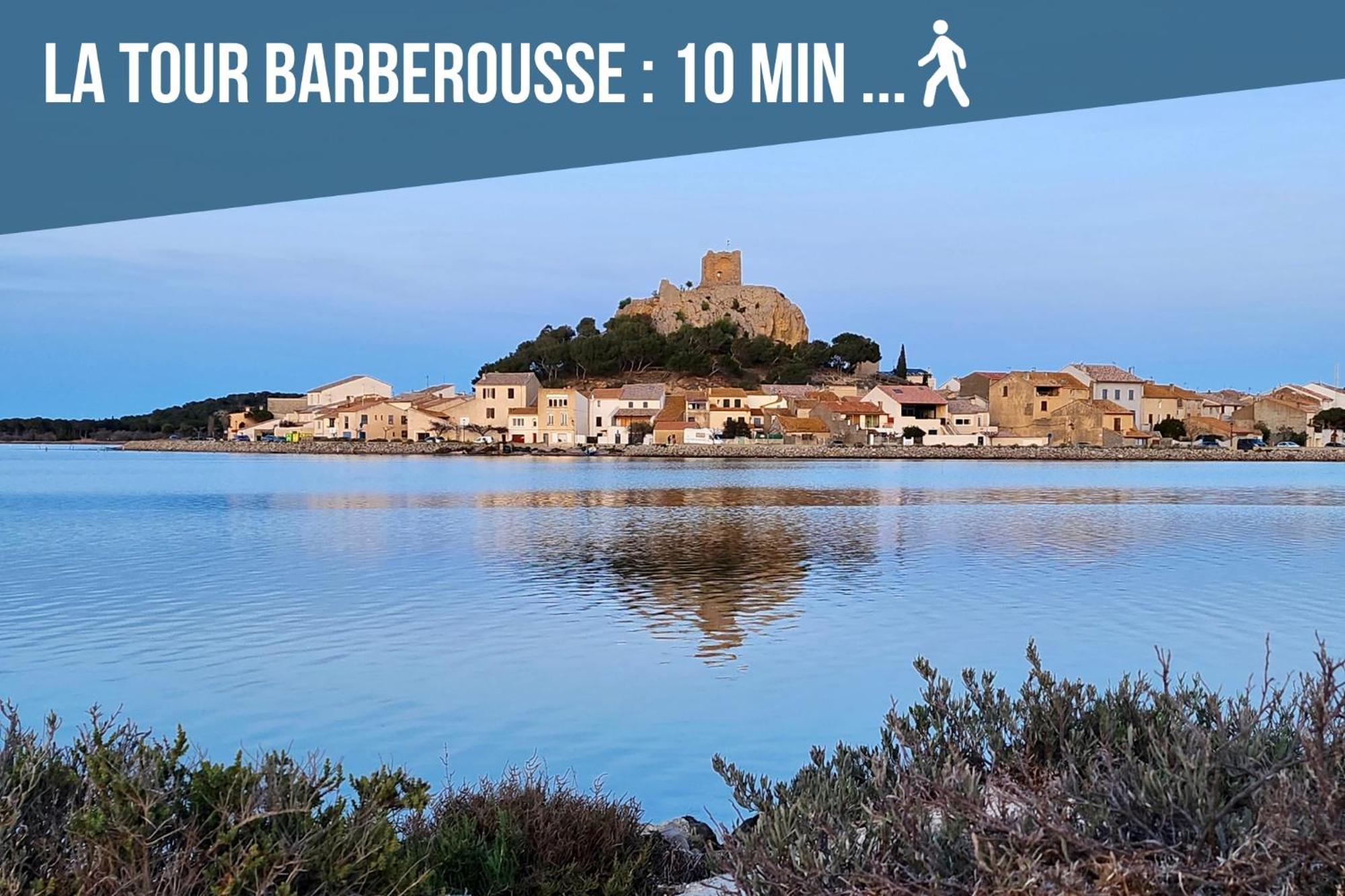 L'Eden - Vue Magnifique Sur Le Port, Les Chalets & La Mer - Gruissan Eksteriør bilde
