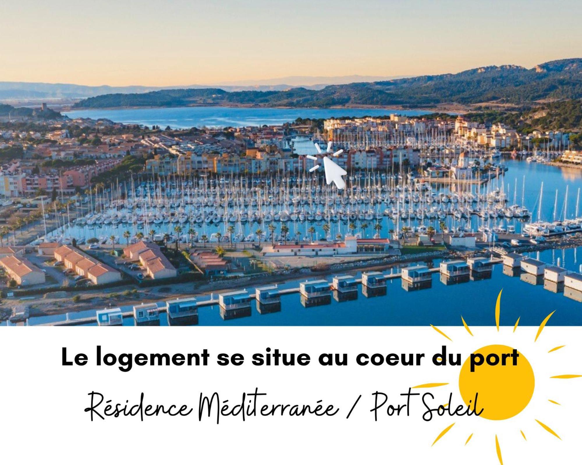 L'Eden - Vue Magnifique Sur Le Port, Les Chalets & La Mer - Gruissan Eksteriør bilde